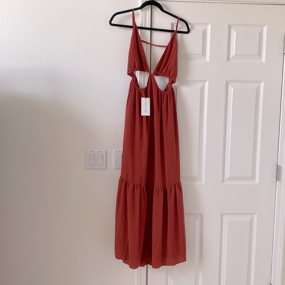 Women’s Large Vici cutout maxi dress